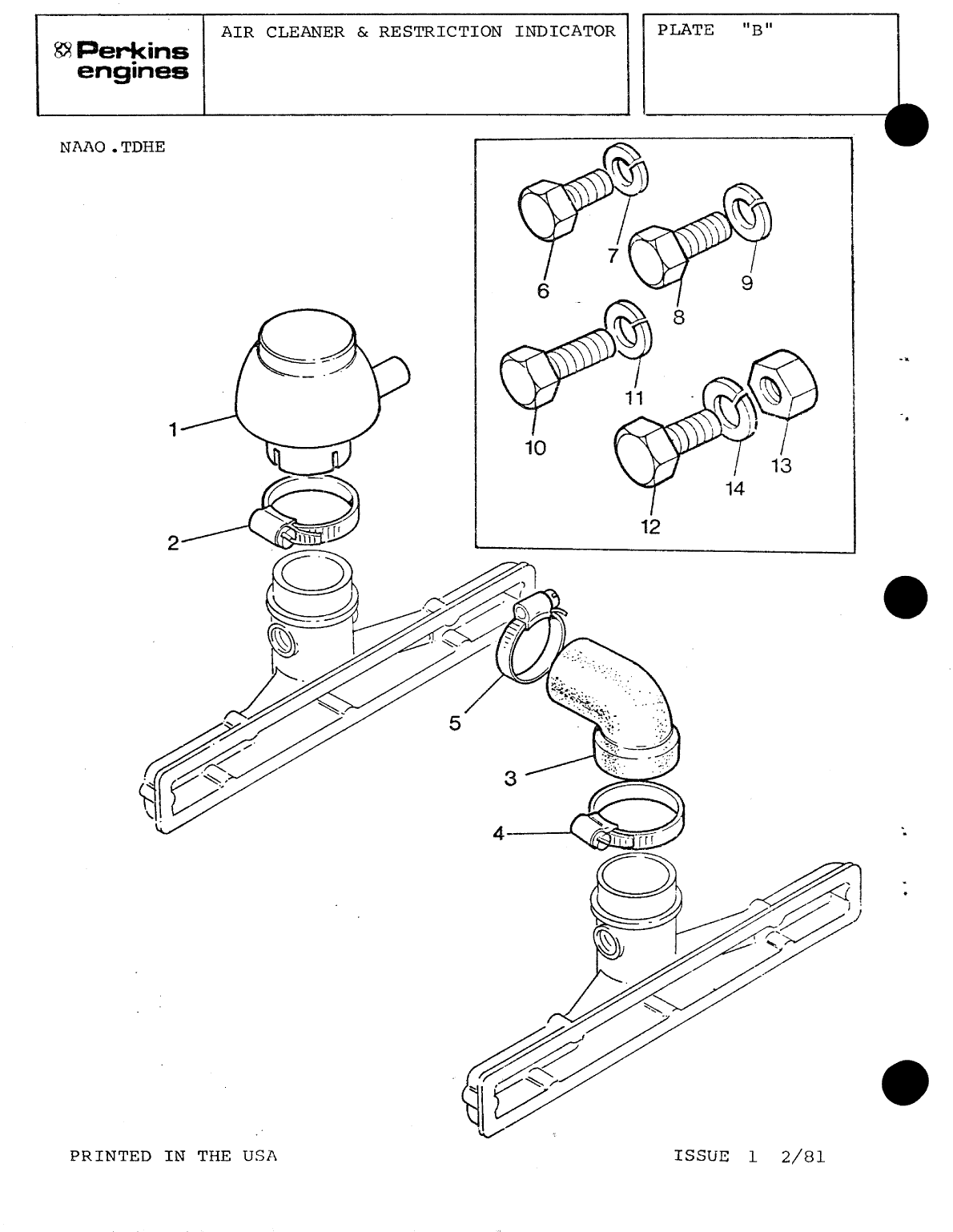 Perkins 4.108m Parts Manual