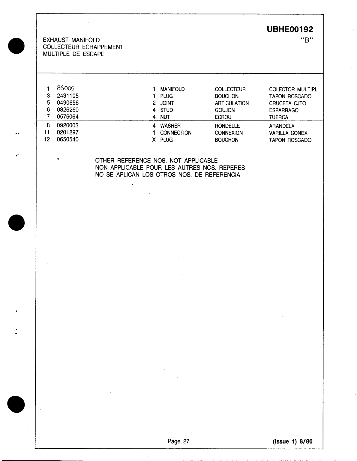 Perkins 4.108m Parts Manual
