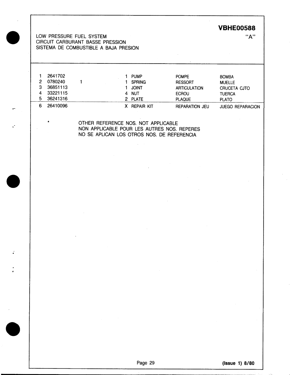 Perkins 4.108m Parts Manual