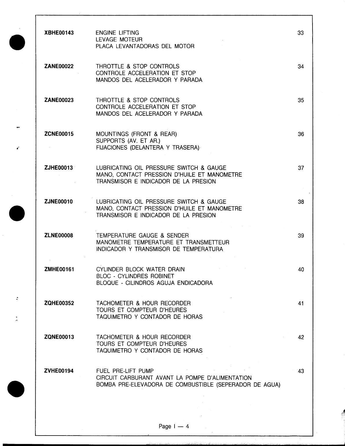 Perkins 4.108m Parts Manual