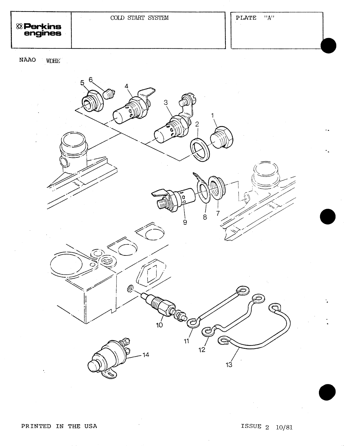 Perkins 4.108m Parts Manual