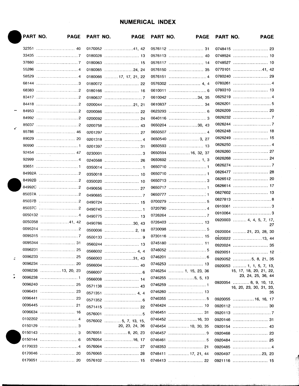 Perkins 4.108m Parts Manual