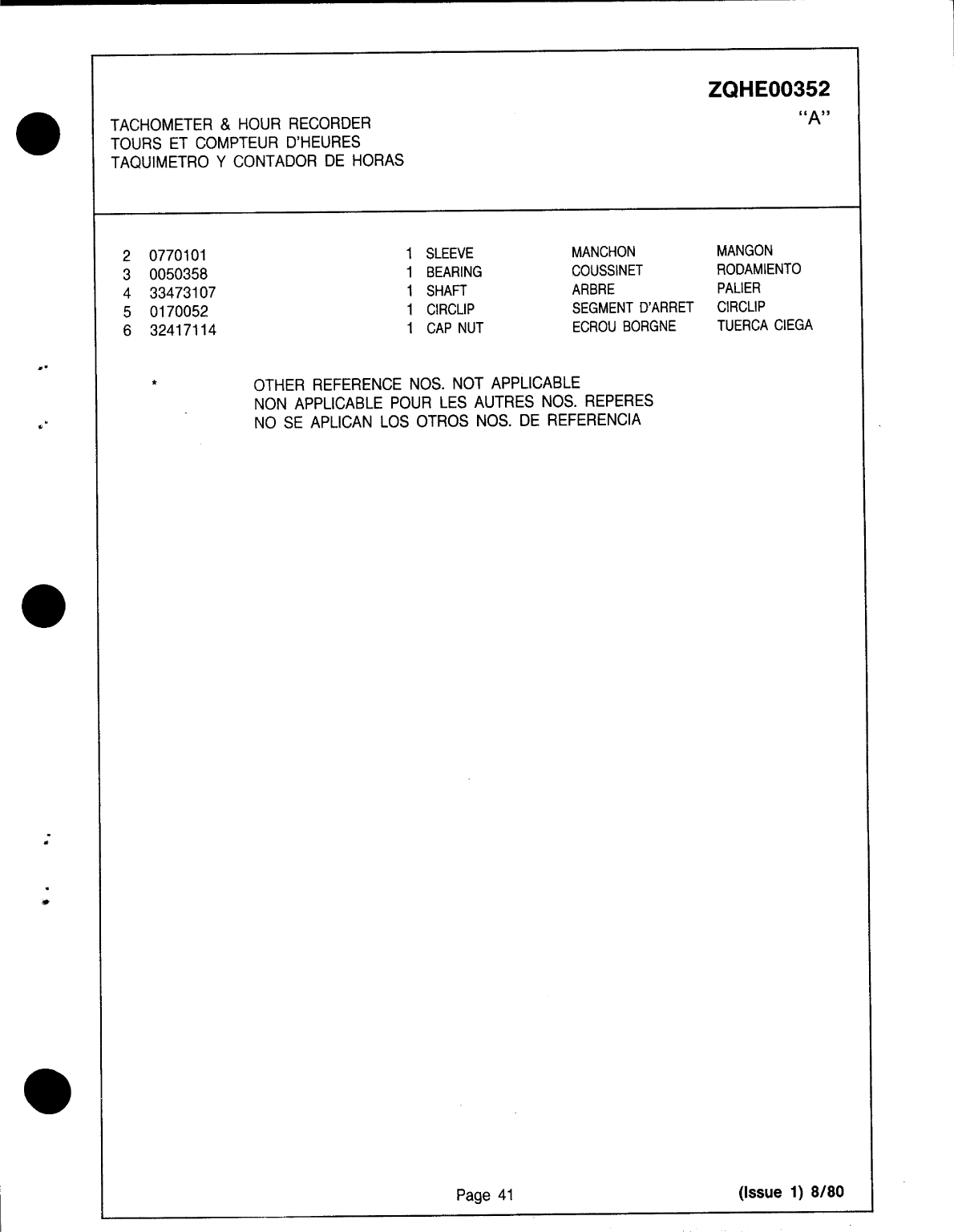 Perkins 4.108m Parts Manual