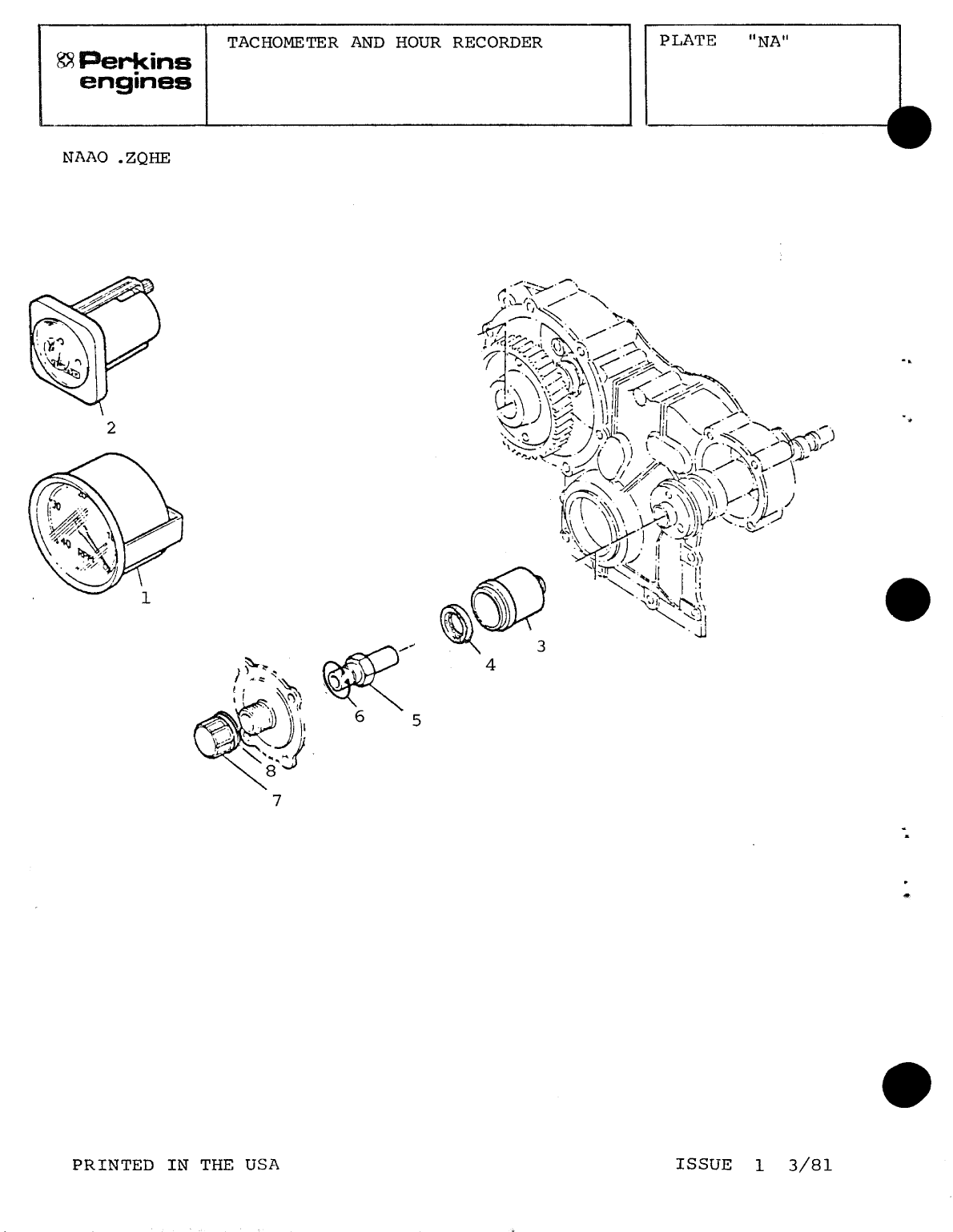 Perkins 4.108m Parts Manual
