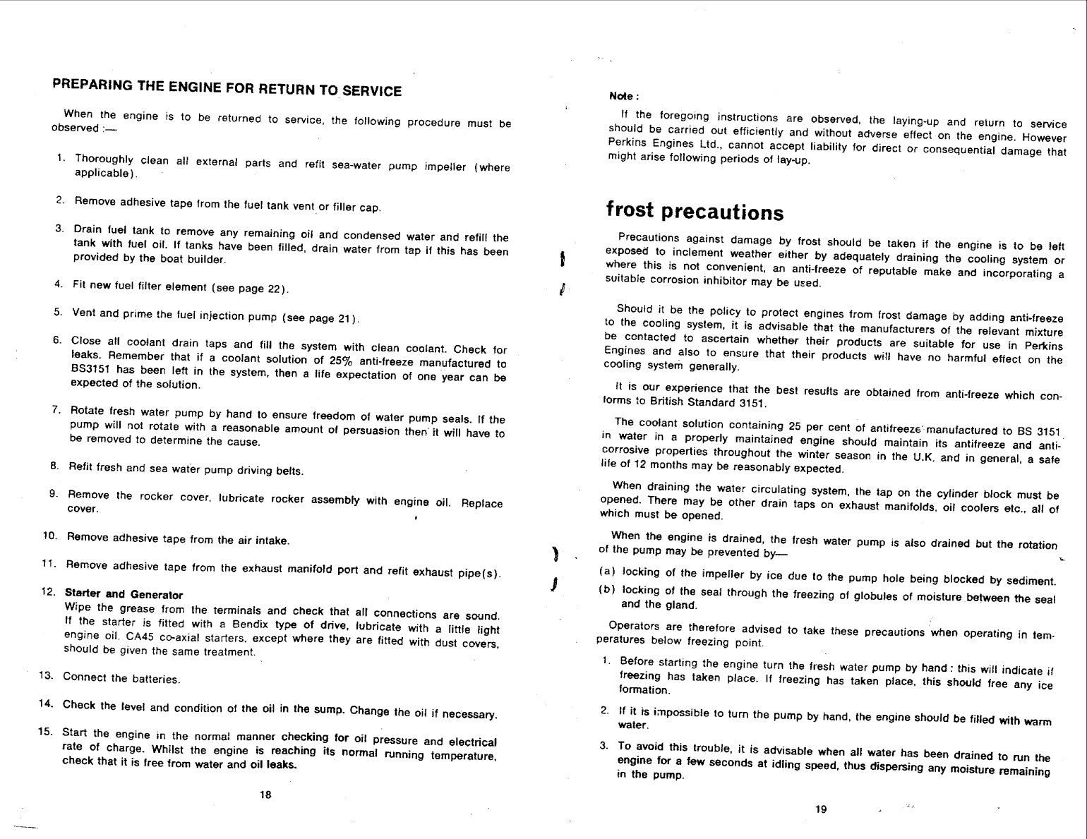 Perkins 4.154 Marine Handbook