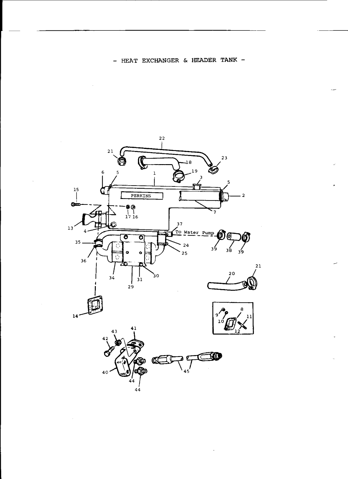 Perkins 4.154 Parts Manual