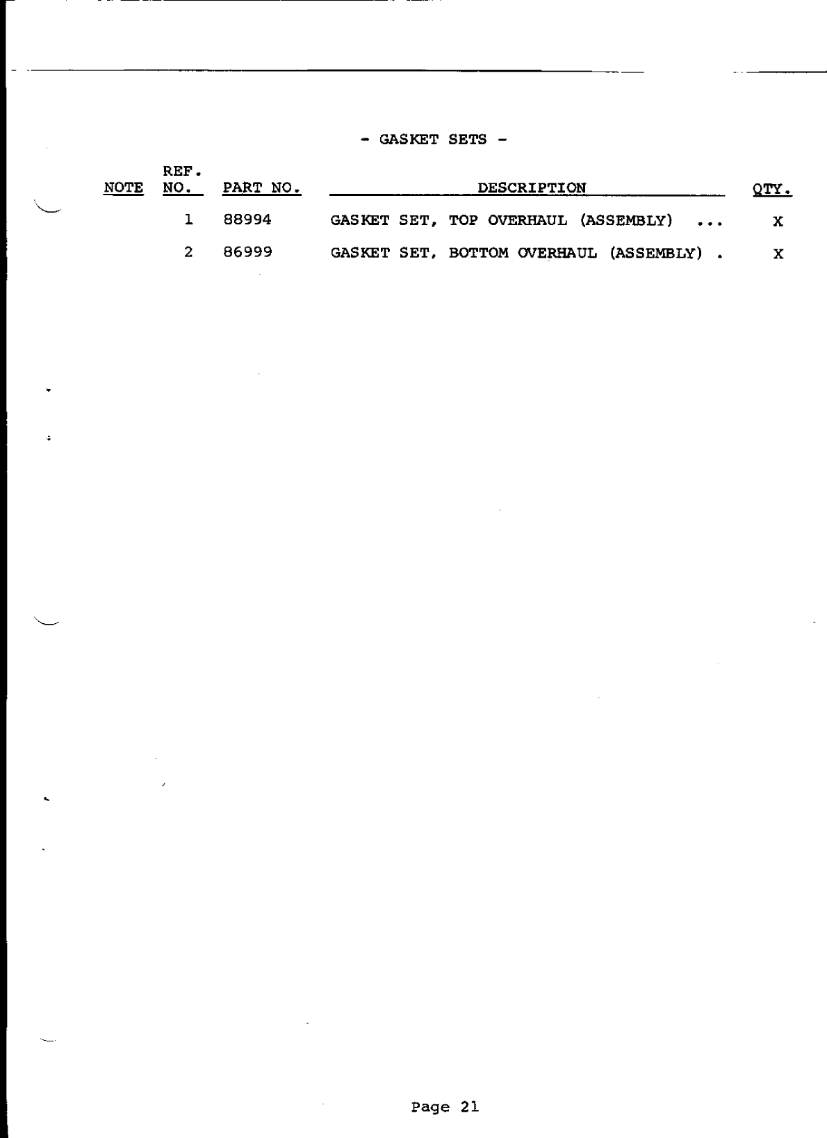 Perkins 4.154 Parts Manual