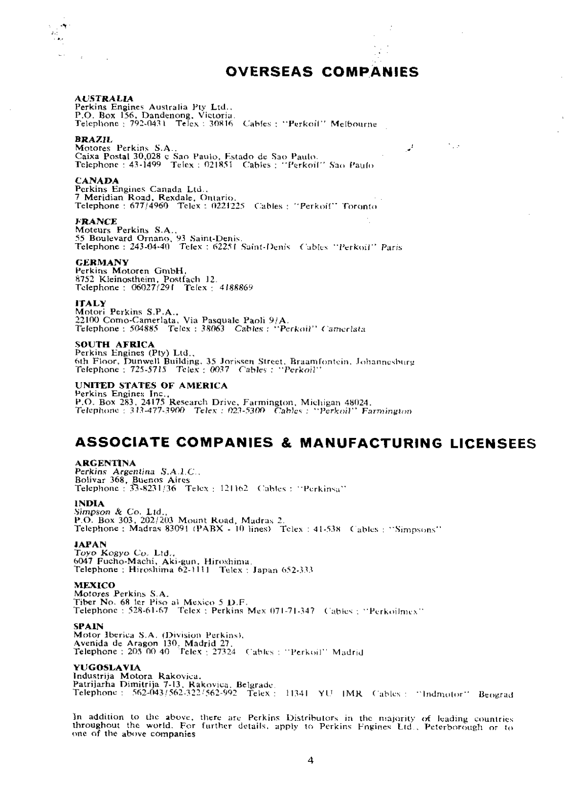 Perkins 4.212 4.236 4.248 Handbook