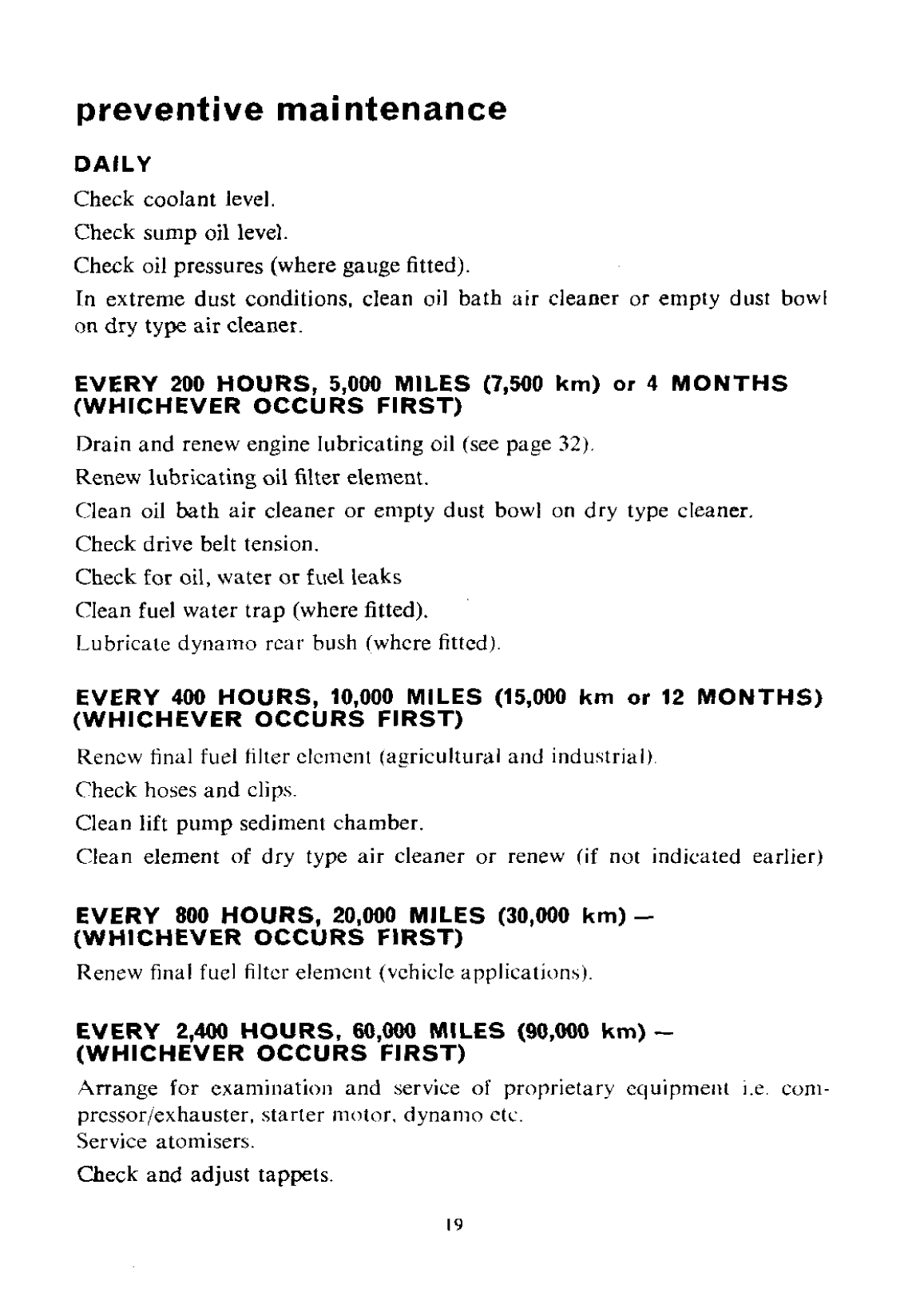 Perkins 4236 Workshop Manual