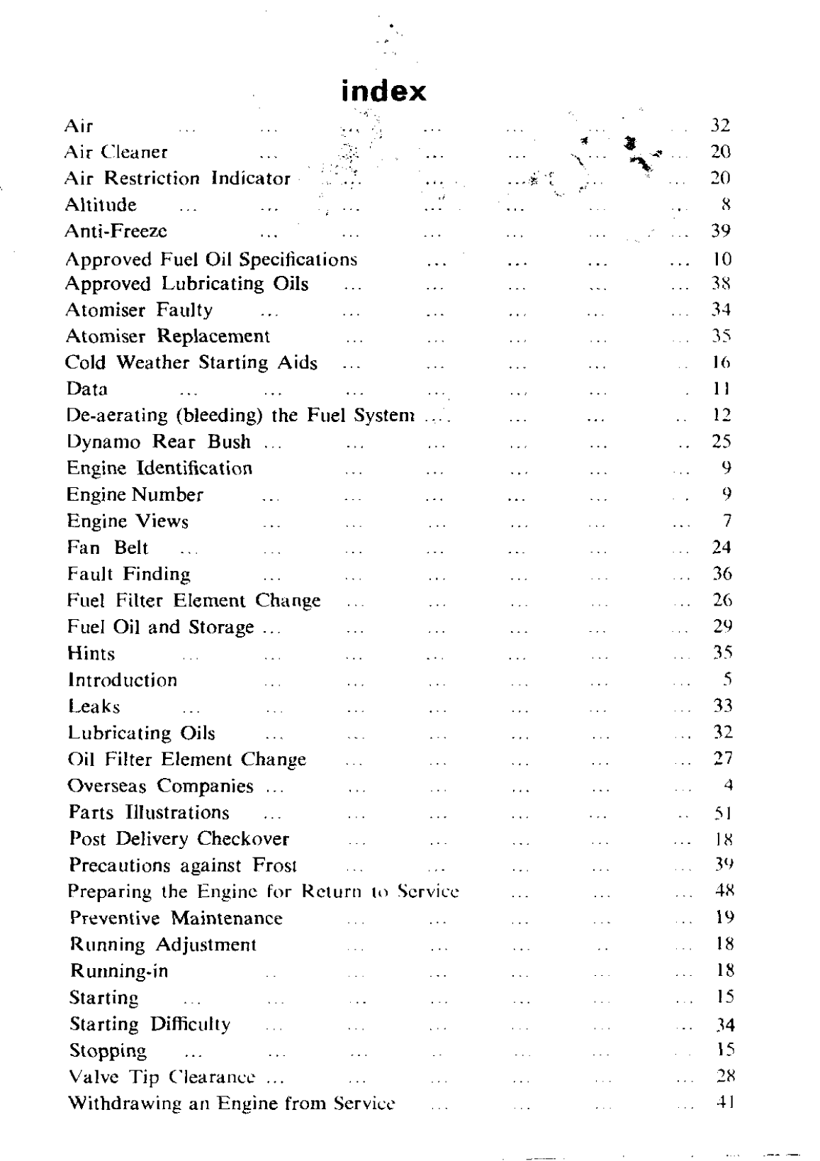 Perkins 4236 Workshop Manual