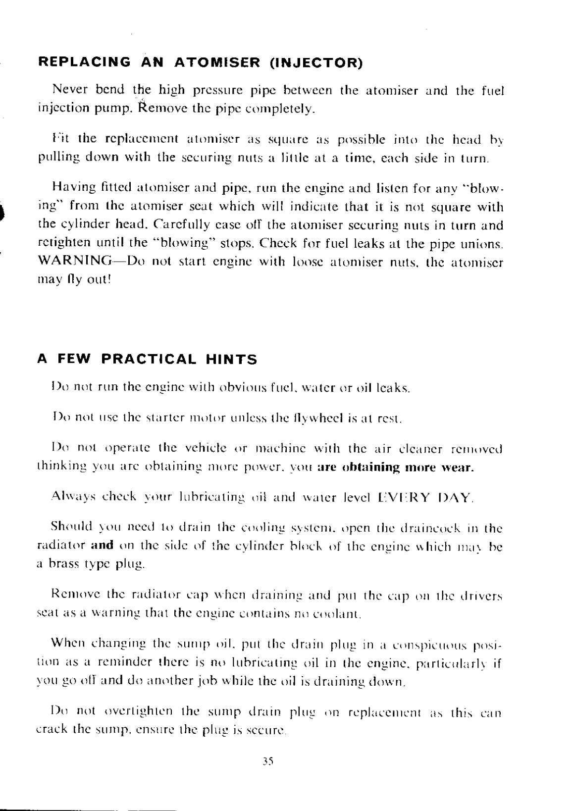 Perkins 4236 Workshop Manual