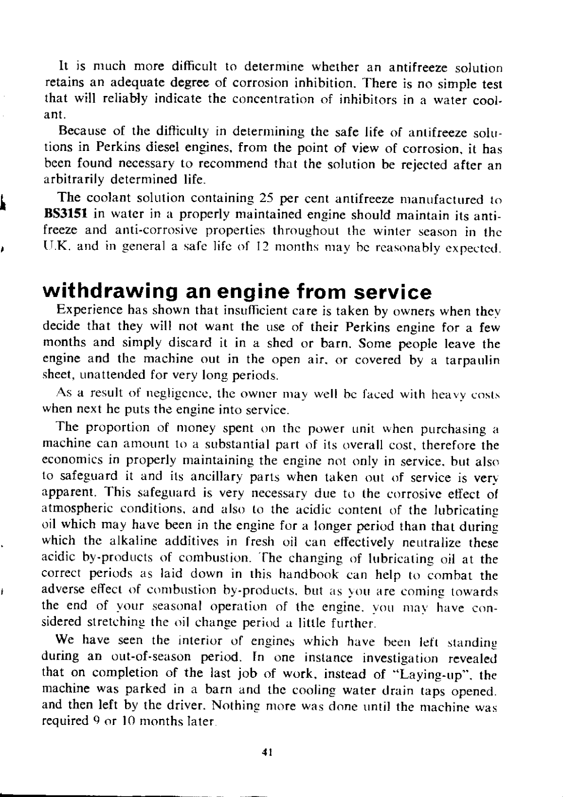 Perkins 4236 Workshop Manual