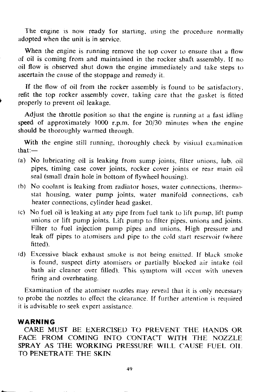 Perkins 4236 Workshop Manual