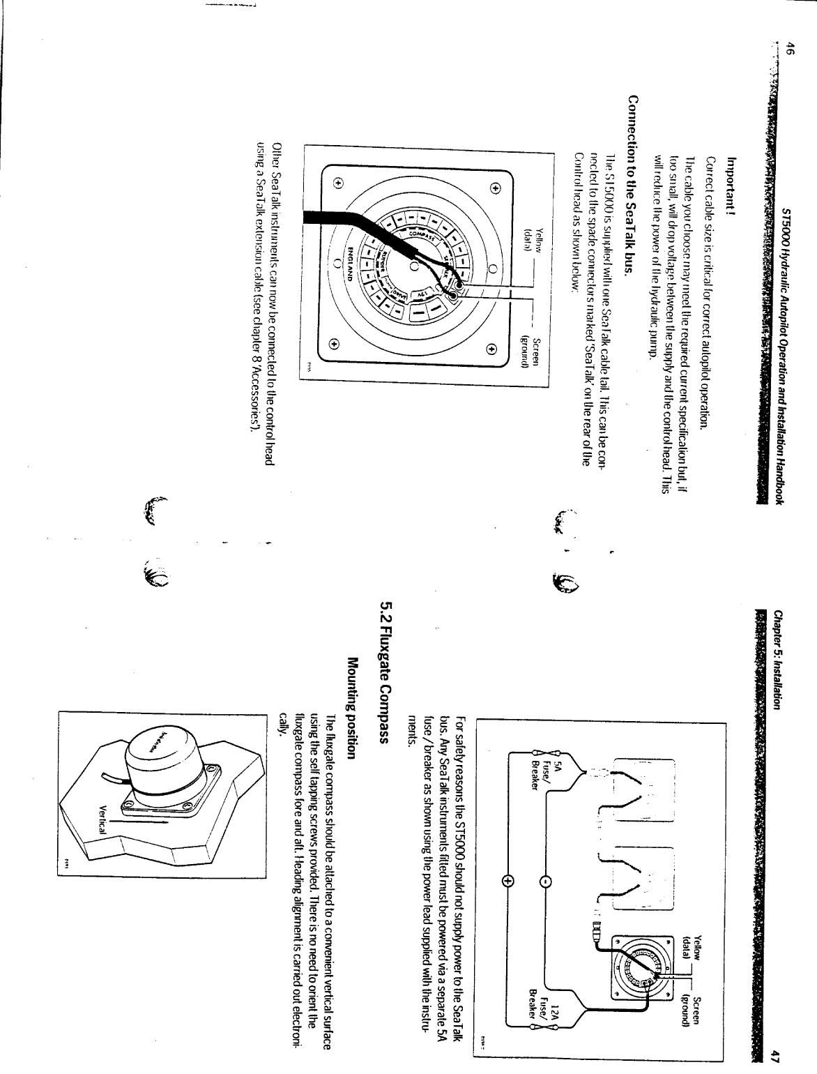 Autohelm Autopilot St5000 Hydraulic