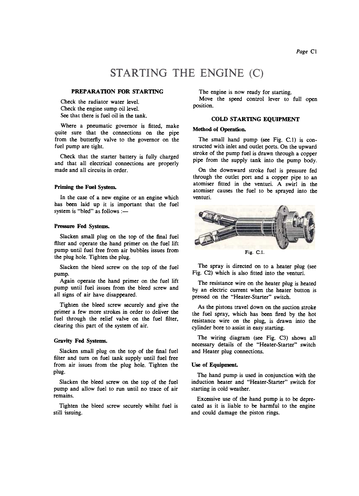 Perkins L4 Workshop Manual