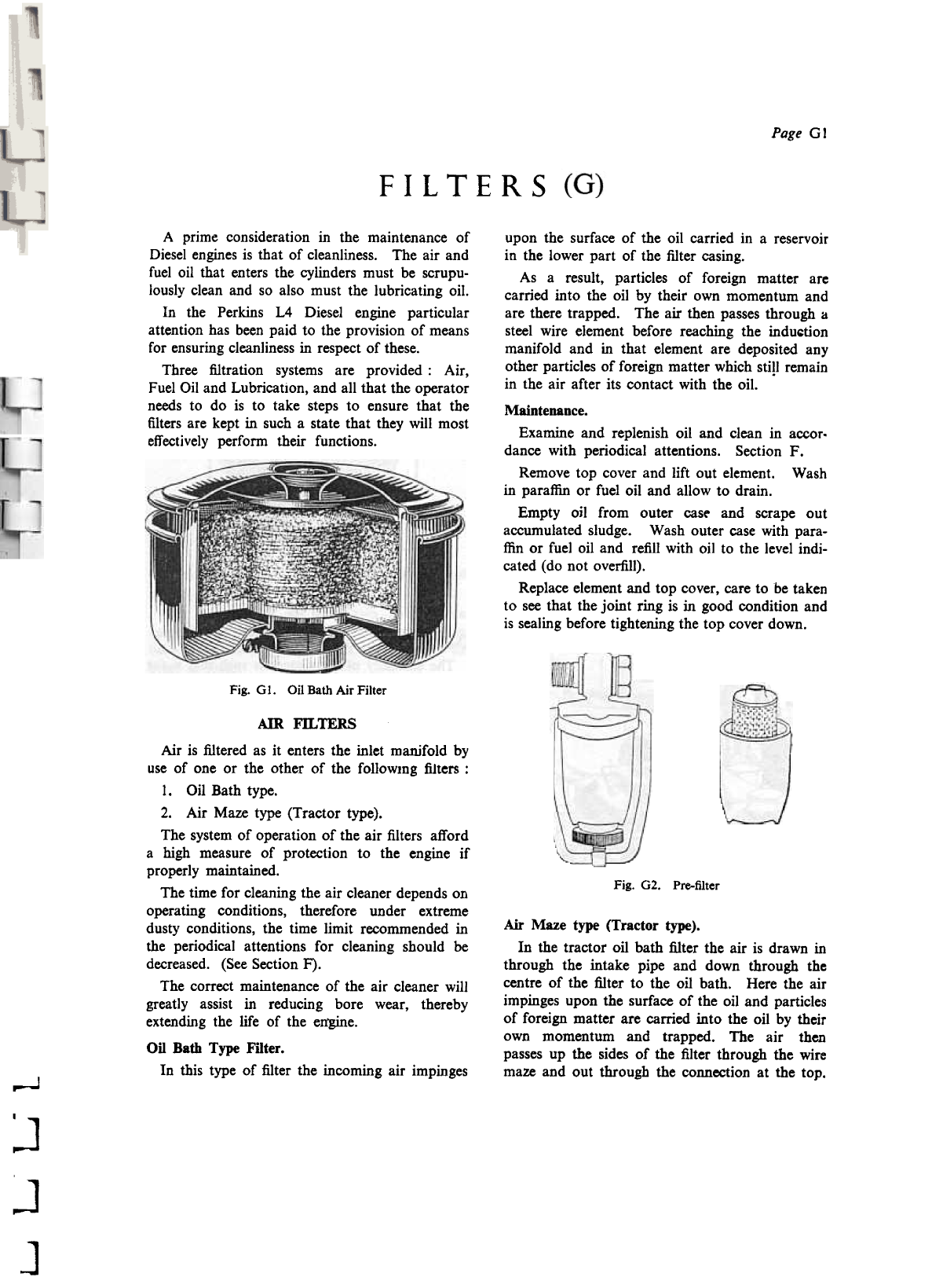 Perkins L4 Workshop Manual