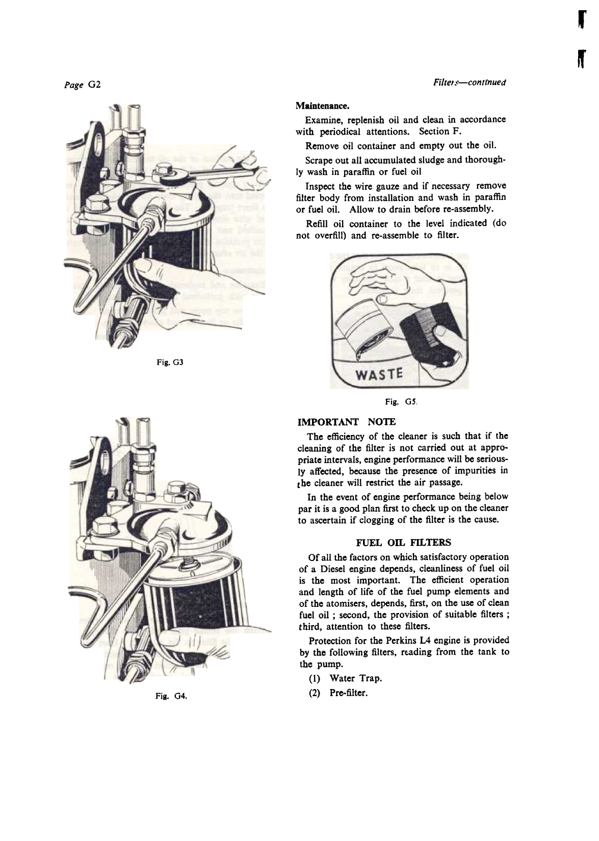 Perkins L4 Workshop Manual