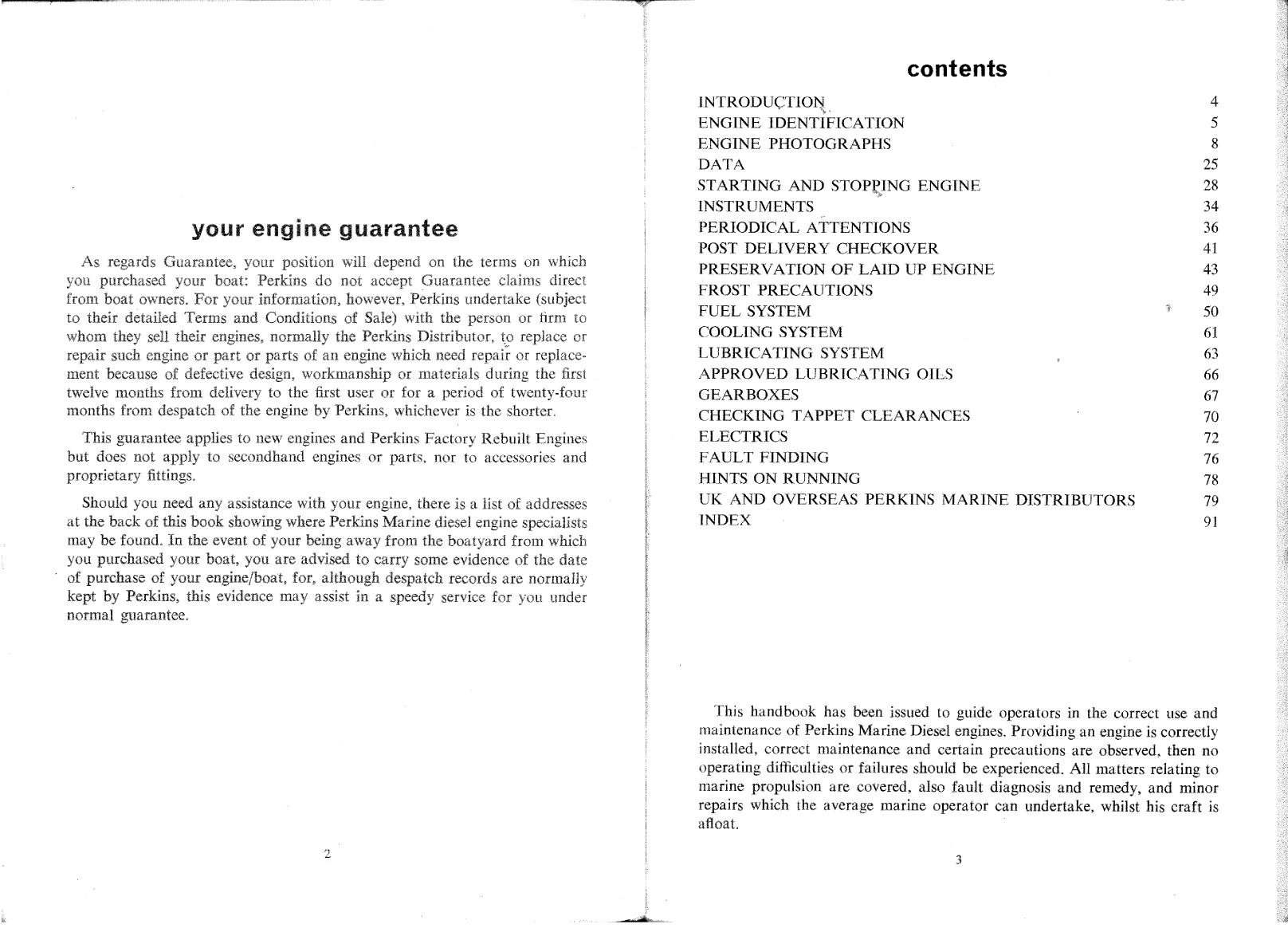 ' Perkins Marine Engine Handbook'