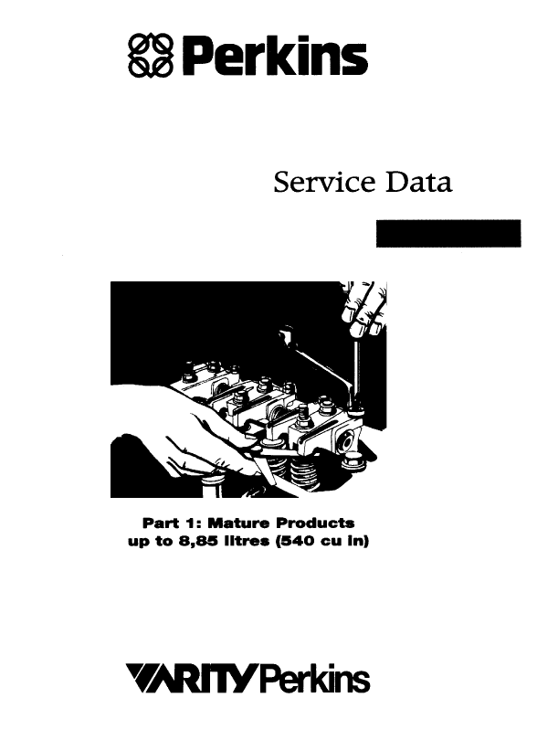 ' Perkins Service Data Book Part 1'