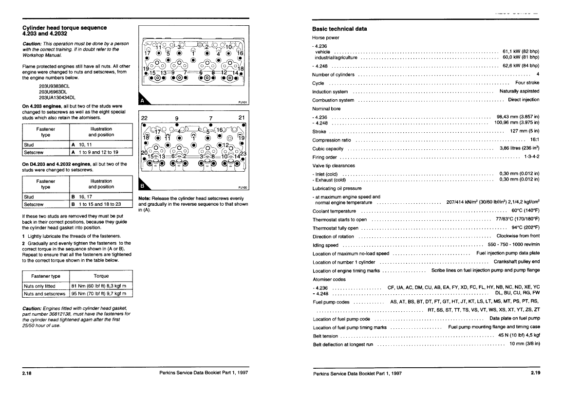 Perkins Service Data Book Part 1