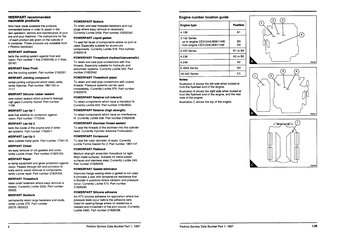 Perkins Service Data Book Part 1