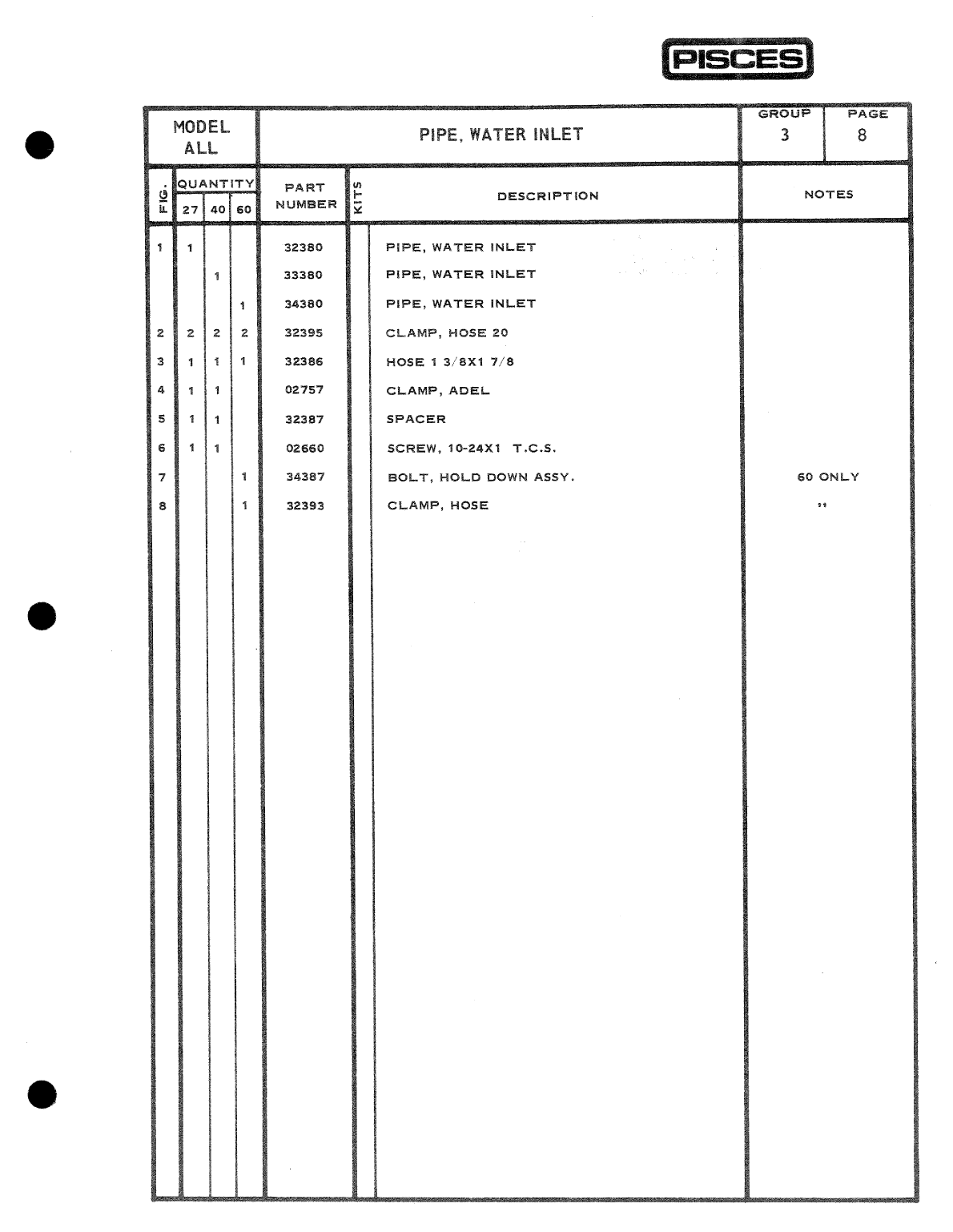 Pisces Marine Diesel Parts Catalog