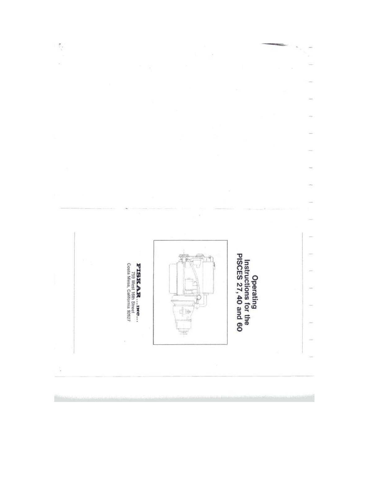 Pisces Operator Manual