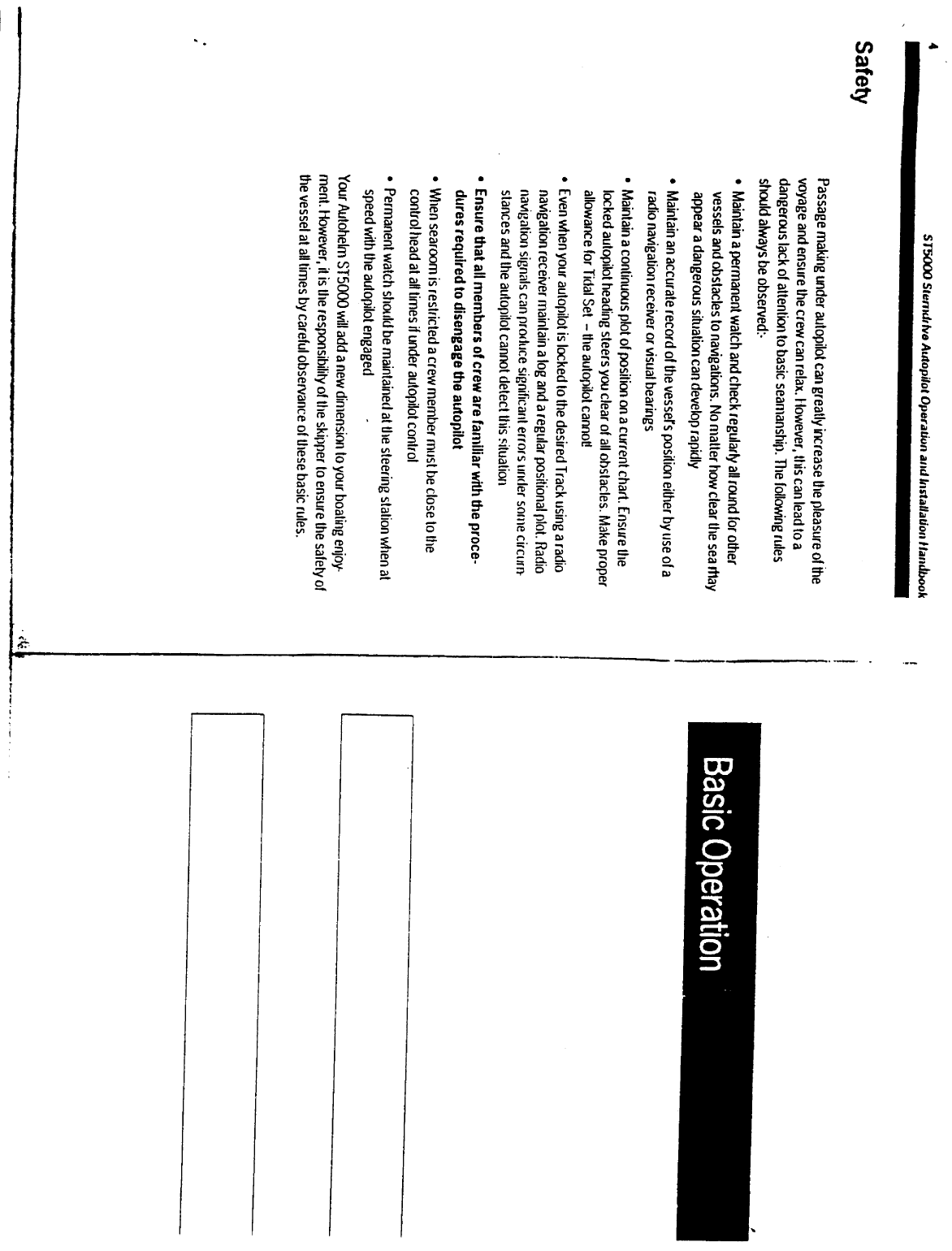 Autohelm Autopilot St5000 Stern Drive