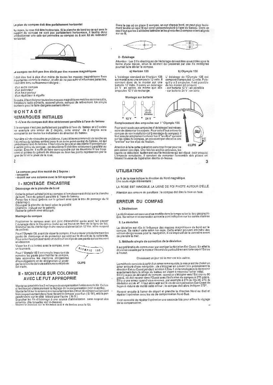 Plastimo: Olympic 135 Plastimo Olympic 135 Compass