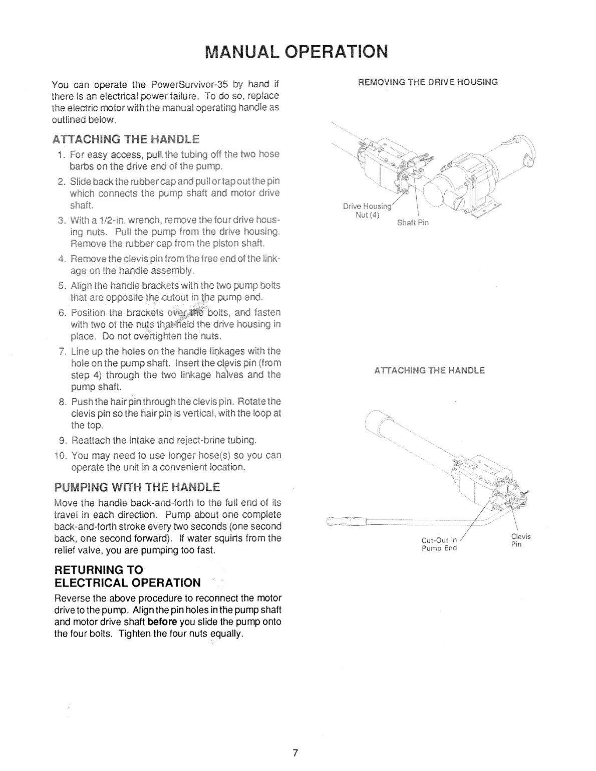 Power Survivor 35 Manual