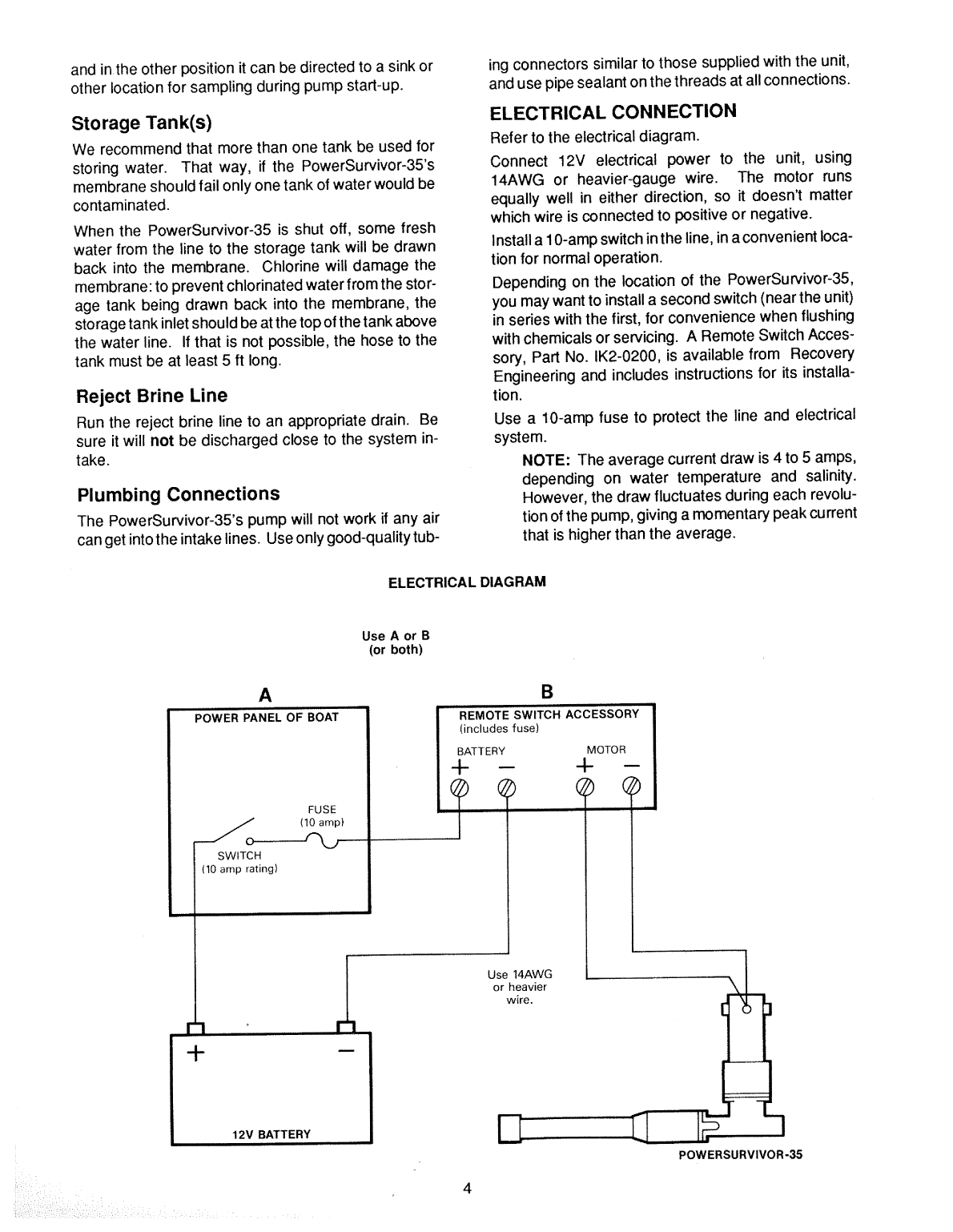 Power Survivor 35 Manual