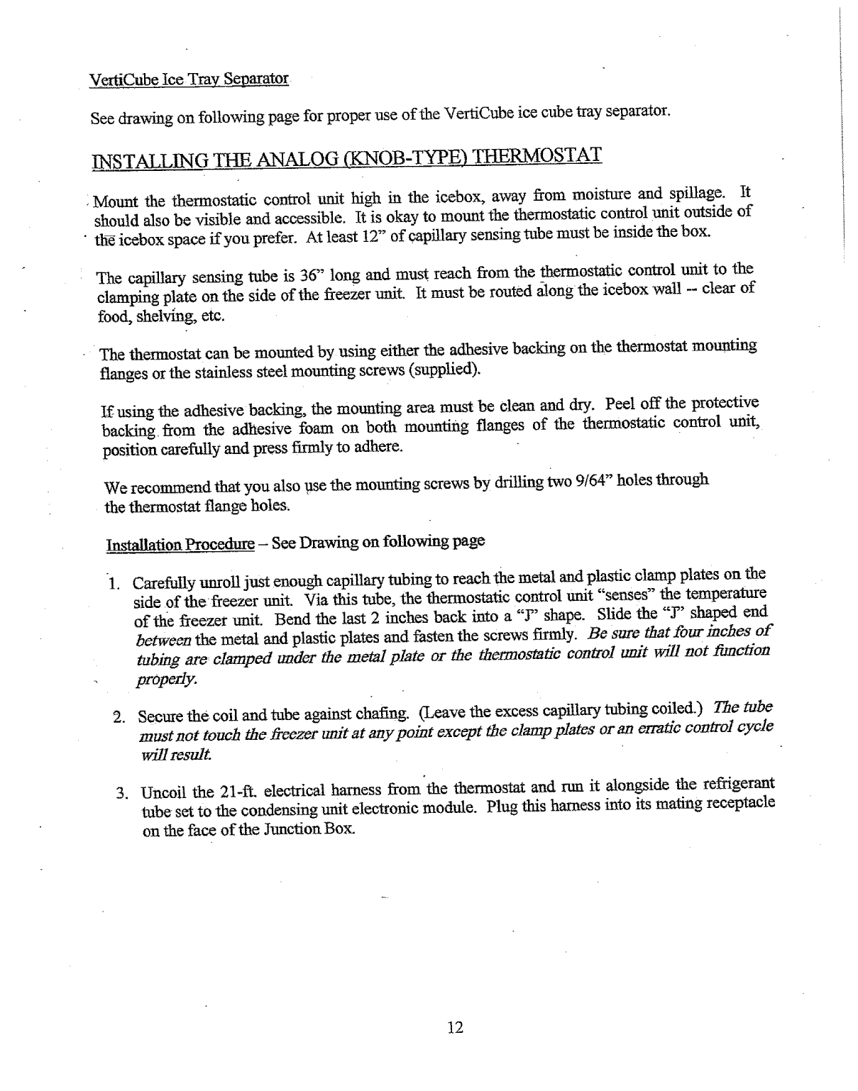 Adler Barbour waeco io Manual