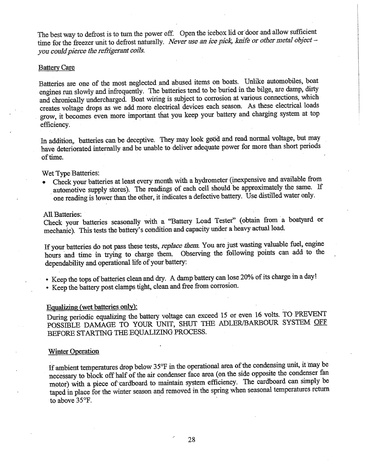 ' Adler Barbour Waeco Io Manual'