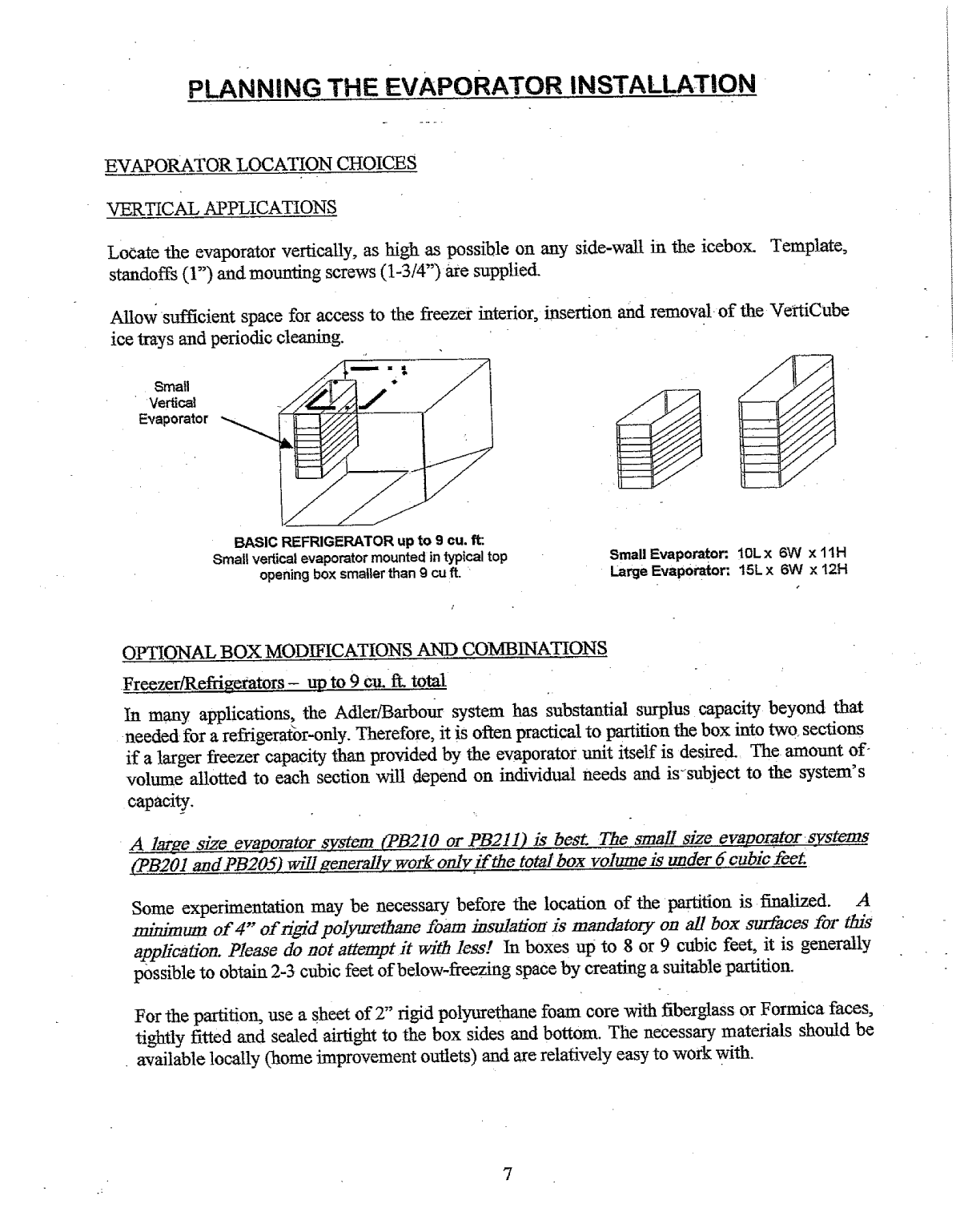 Adler Barbour waeco io Manual