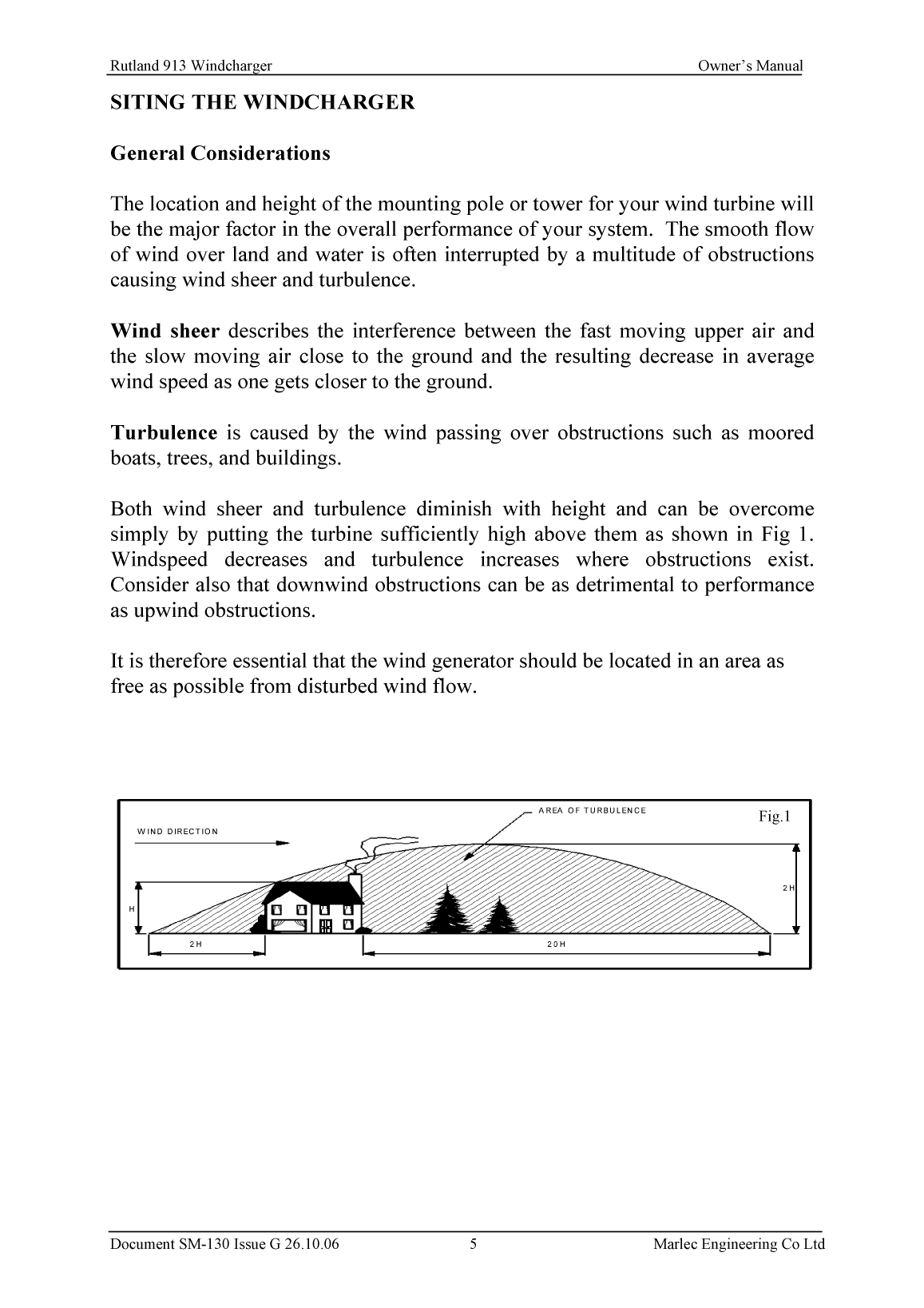 Rutland 913 Owners Manual Issue G