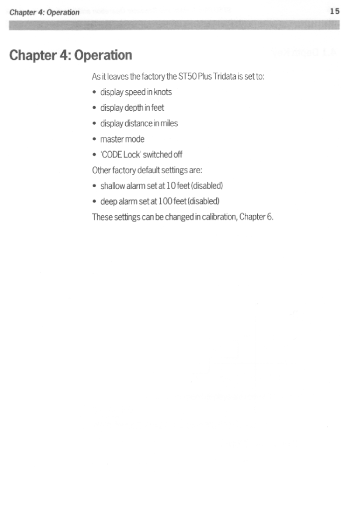 ' Autohelm St50 Tridata'