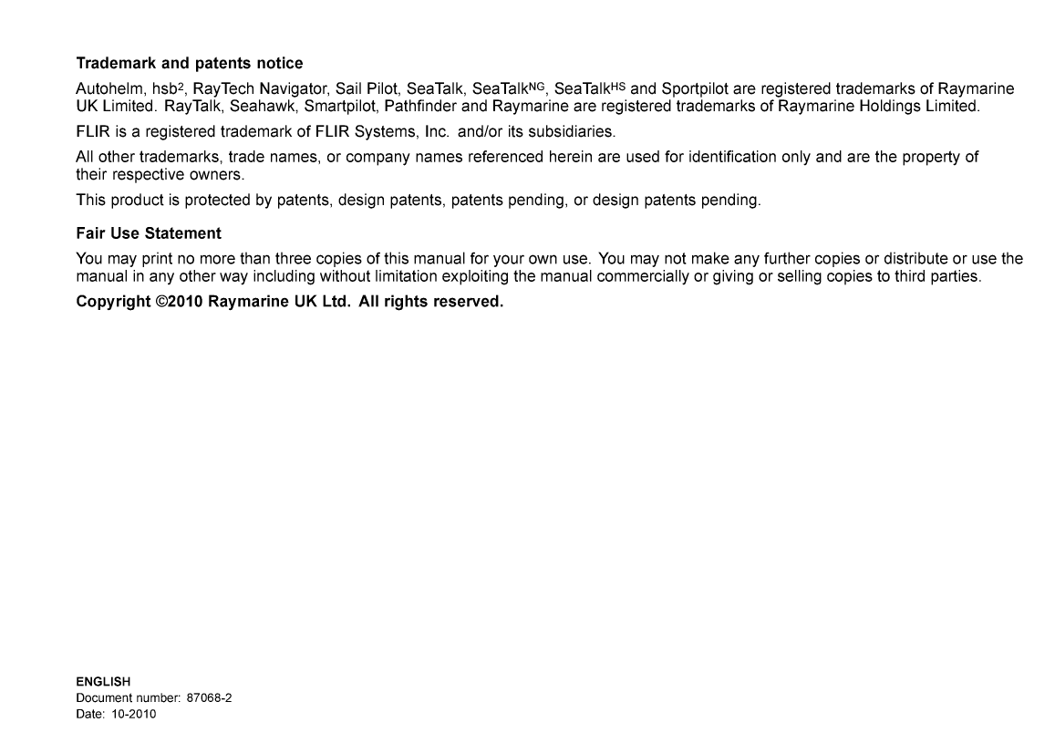 Raymarine G Series Gvm400 Installation Guide 87068 2