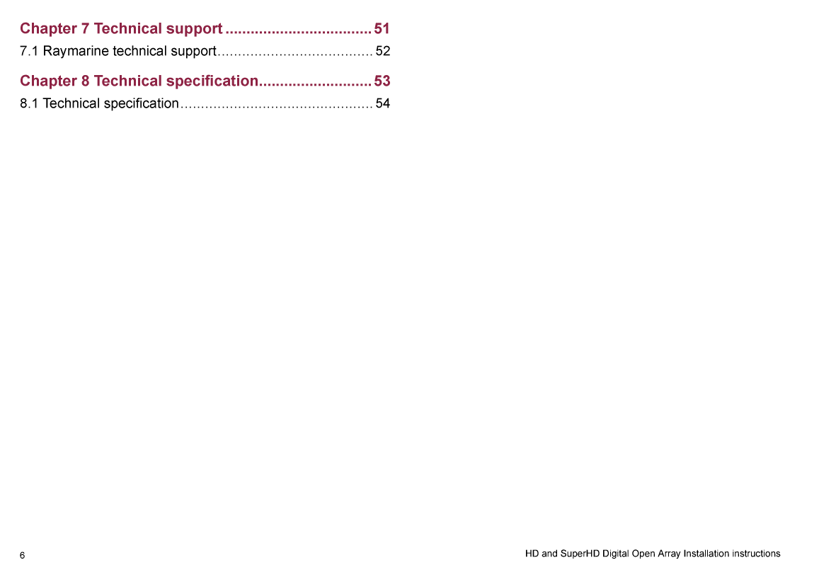 Raymarine Hd Digital Radome Scanner User Guide 81318 2