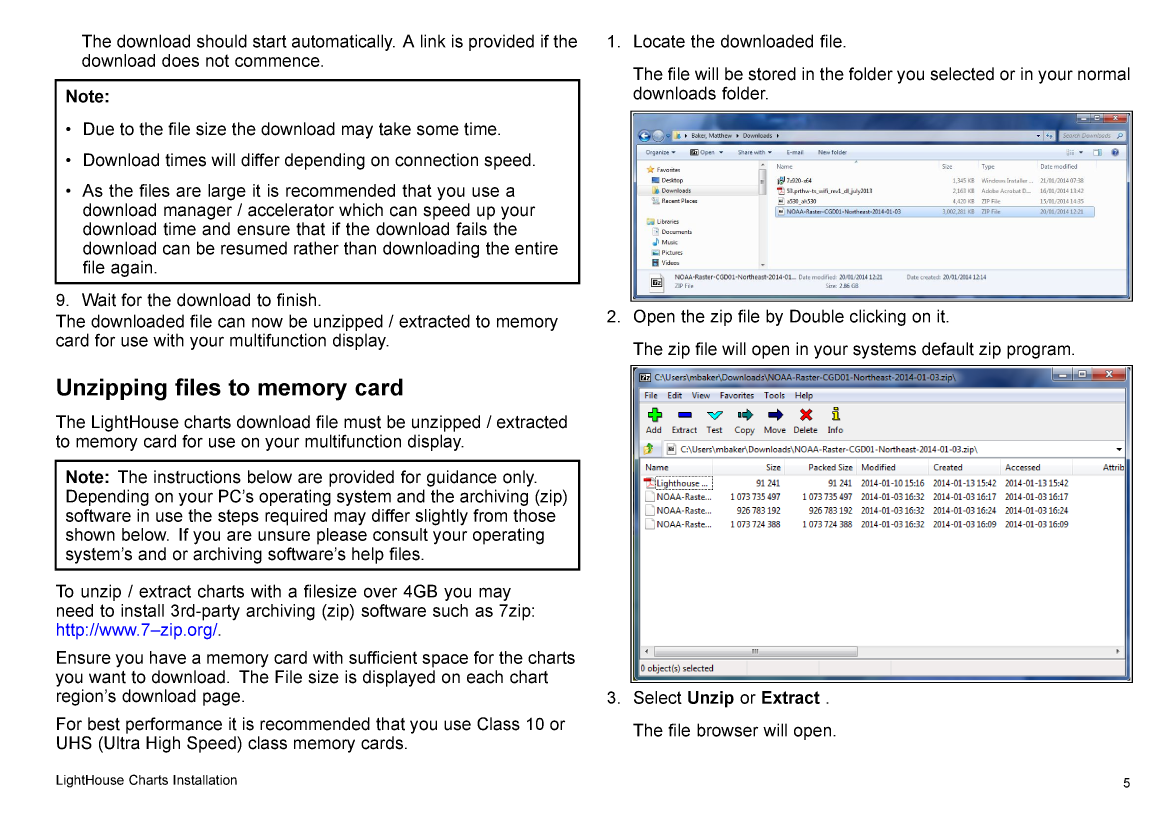 Raymarine Light House Charts Fa Qs