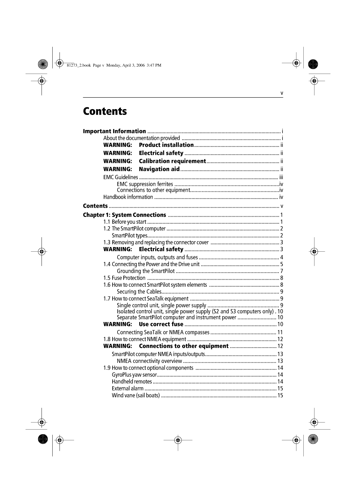 Raymarine S1 s2 s3 Smart Pilot Installation Commissioning Guide 81273 2
