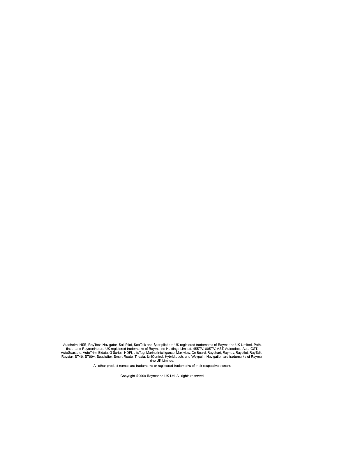 Raymarine Spx 5 Sport Pilot Installation Instructions 87076 3