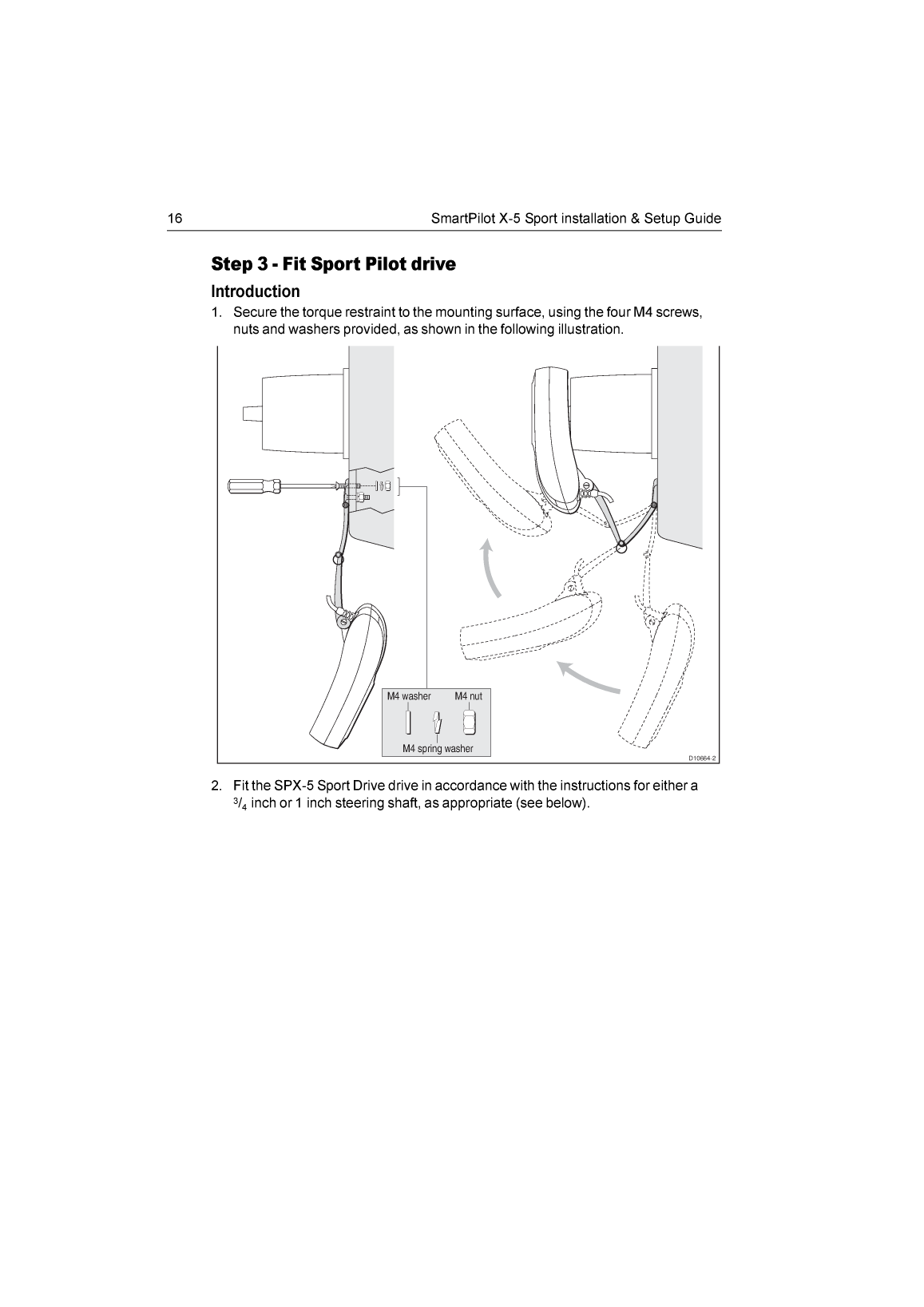 Raymarine Spx 5 Sport Pilot Installation Instructions 87076 3