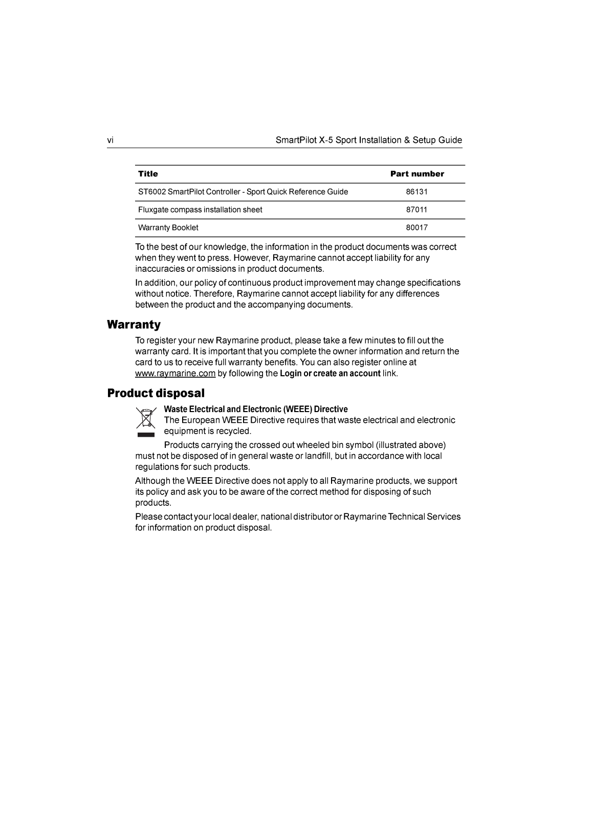 Raymarine Spx 5 Sport Pilot Installation Instructions 87076 3