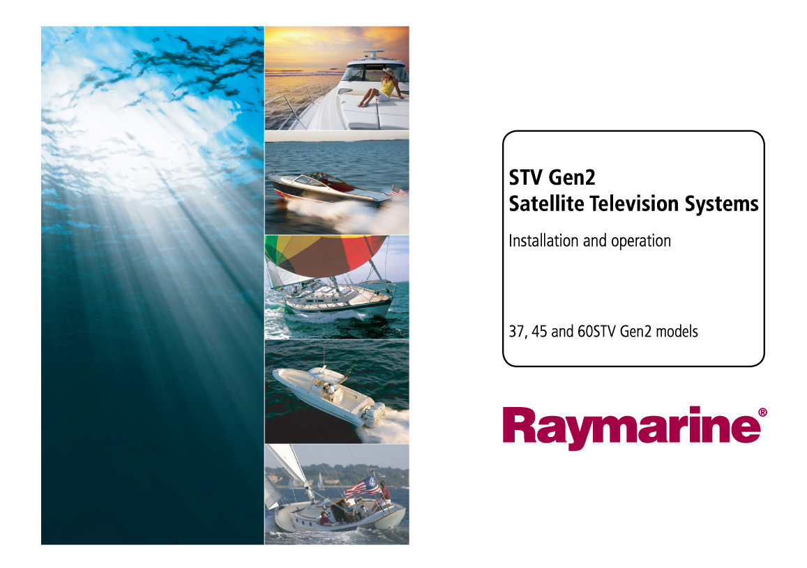 Raymarine Stv 37,45 And 60 2 Installation And Operation 81327 2