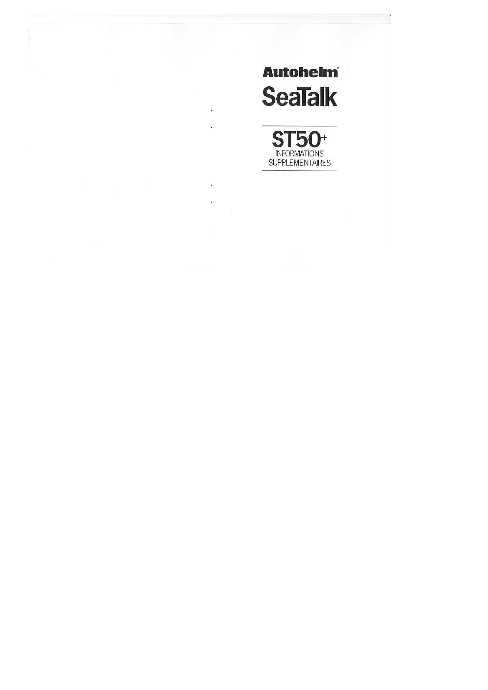 Sd Marine: Z095 Module Loch Z095/z133 (boat Speed)