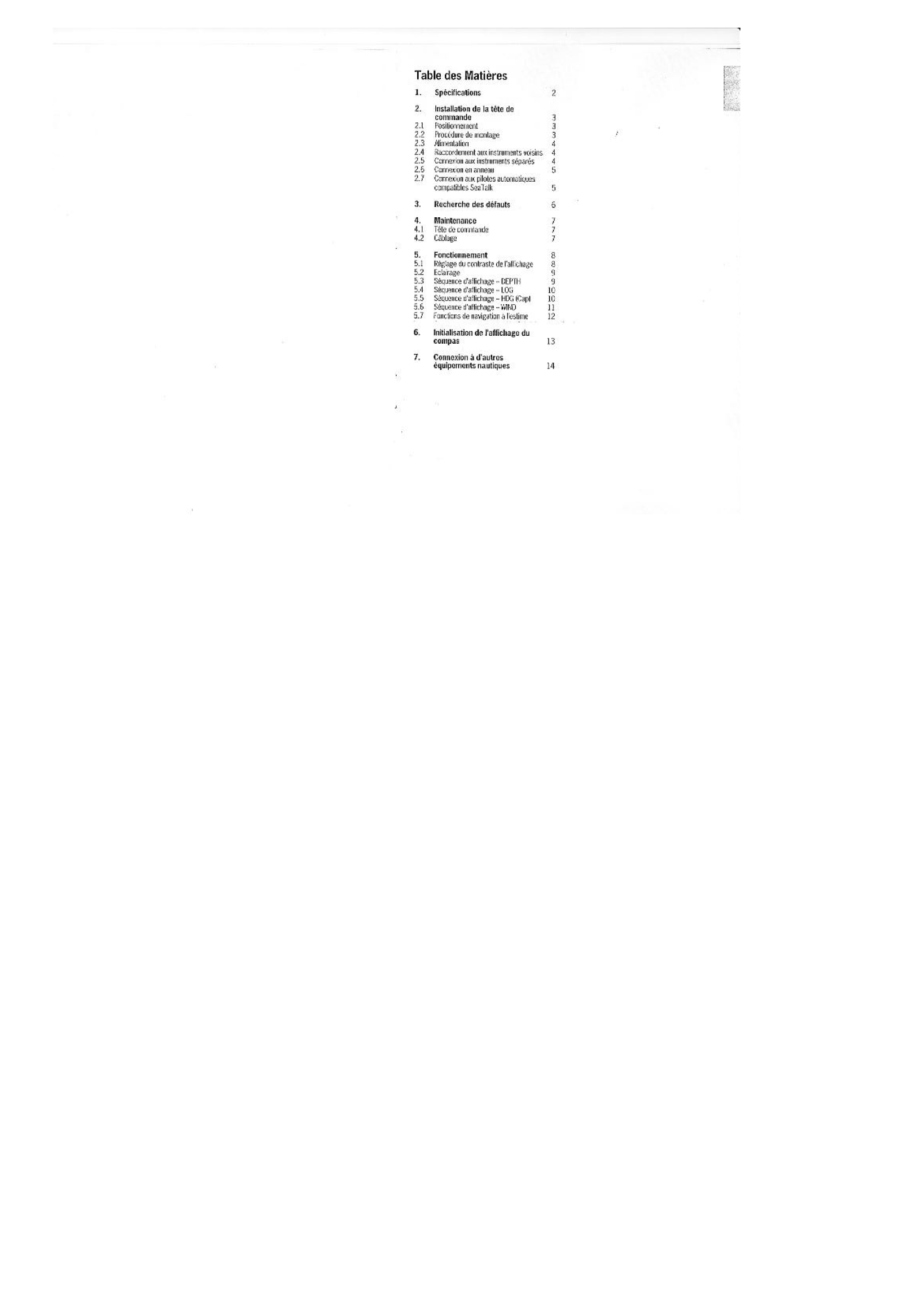 Sd Marine: Z098 Afficheur Multi Fonction Z098 (multi)