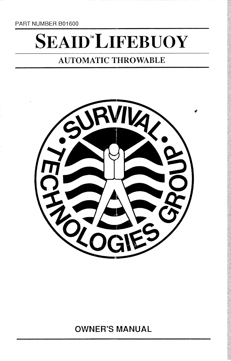 Seaid Lifebuoy Automatic Throwable