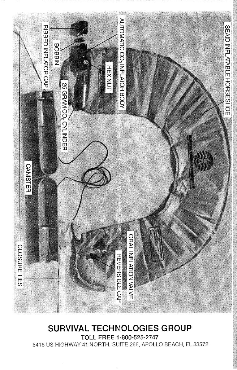 ' Seaid Lifebuoy Automatic Throwable'