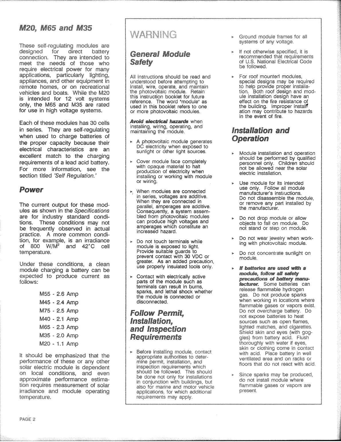 ' Siemans Solar Panels Installation Guide'