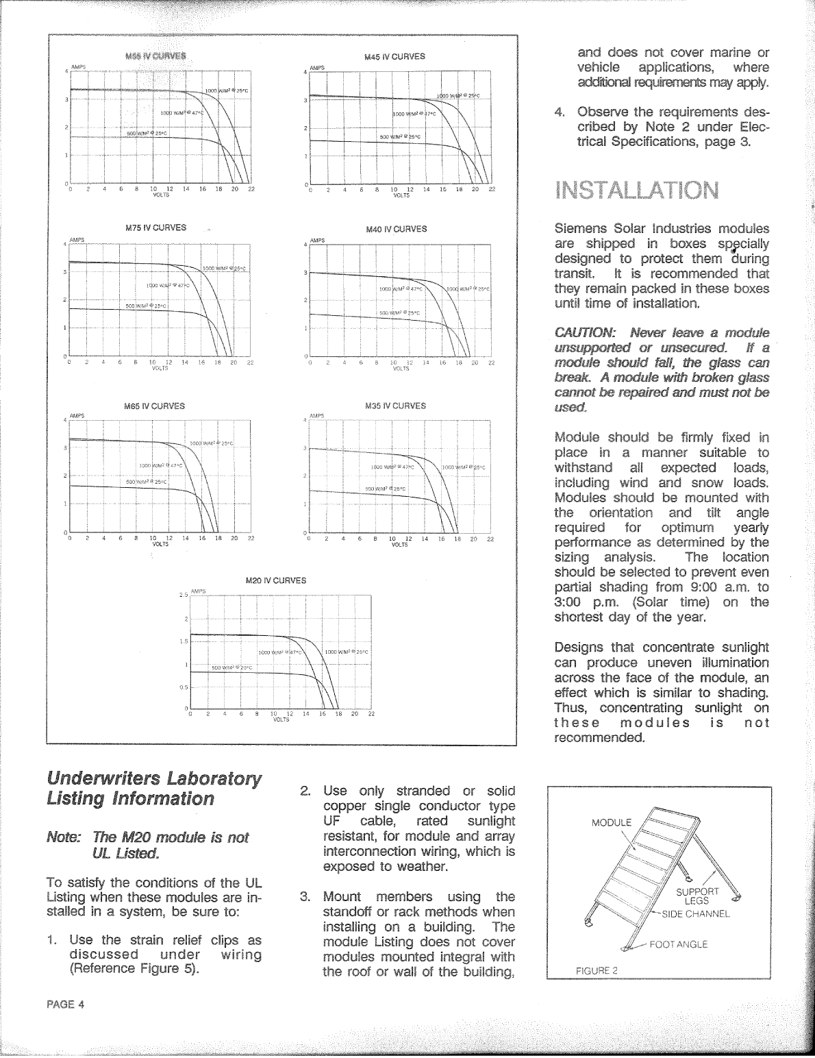 Siemans Solar Panels Installation Guide